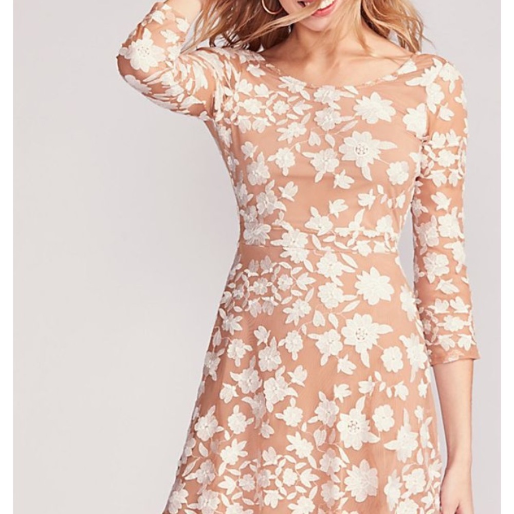For Love and Lemons Temecula Bow Back Dress